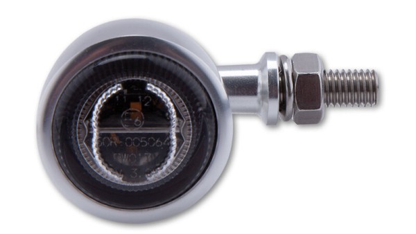 HIGHSIDER pro Classic-X1 LED rear light, brake light, blinker chrome/tinted 3in1, E-approved (pair)