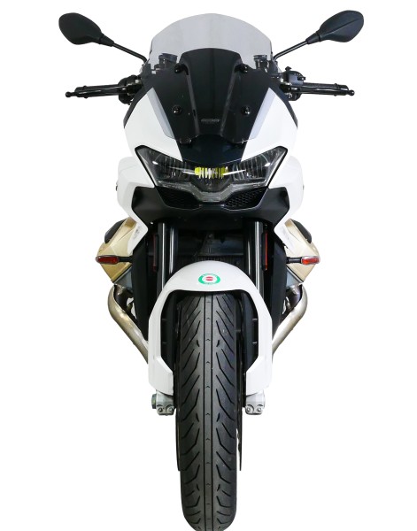MRA "TM" touring windshield for Moto Guzzi V100 Mandello