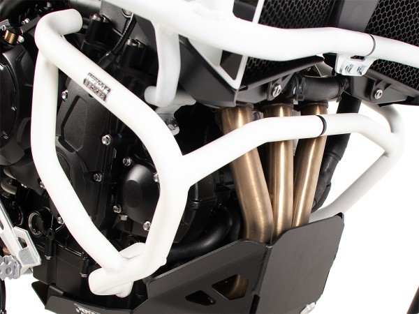 Engine guard white for Triumph Tiger 900 Rally Pro (24-) Hepco & Becker