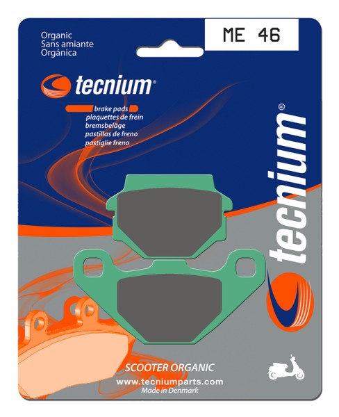 Tecnium Scooter Organic Brake Pads - ME46