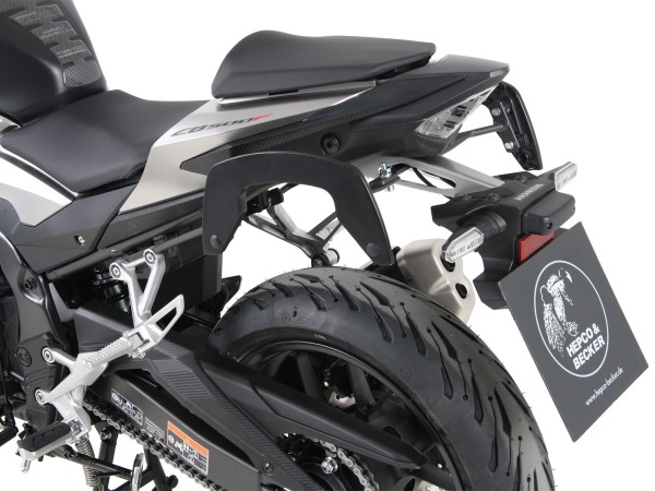 C-Bow side carrier anthracite for Honda CB 500 F (19-23) Hepco & Becker