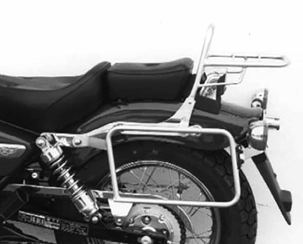 Side case carrier bolted chrome for Honda CA 125 Rebel (95-01) /CMX 250 Rebel (96-01)