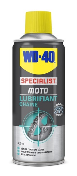 WD-40 Specialist® Motorcycle chain spray dry conditions - Spray 400ml