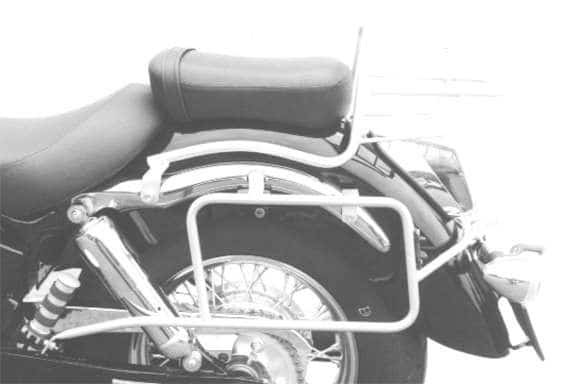 Tubular luggage rack top case carrier chrome for Honda VT 750 C2 (97-03) Hepco & Becker