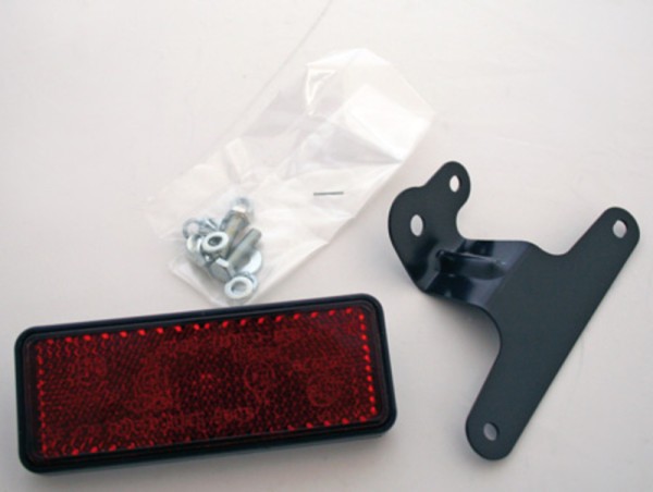 HIGHSIDER smart reflector red With universal holder, 91.5 x 36 mm (1pc)