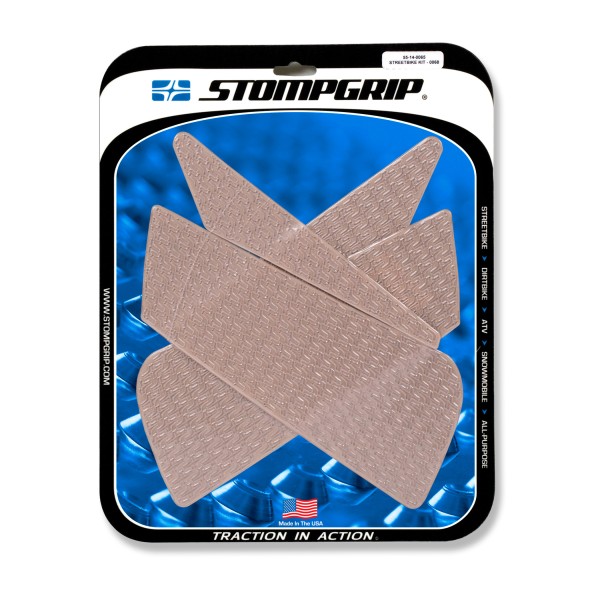 Stompgrip Traction Pads klar, für diverse Ducati Modelle
