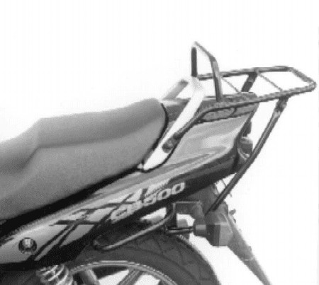 Tubular luggage rack top case carrier black for Honda CB 500 /S (93-97) Hepco & Becker