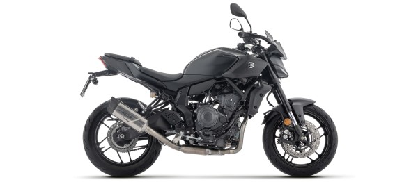 ARROW Racinganlage INDY RACE EVO Titanhülle für Yamaha MT07, Typ RM48, RM49, RM50, RM51, RM53, RM54,