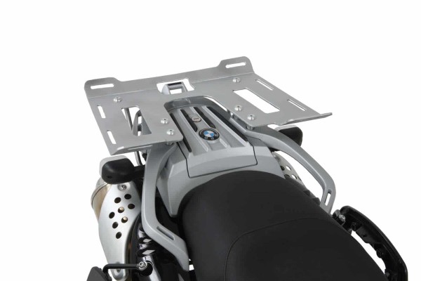Luggage rack extension silver for BMW G 650 GS (11-16)/Sertao (12-16) Hepco & Becker