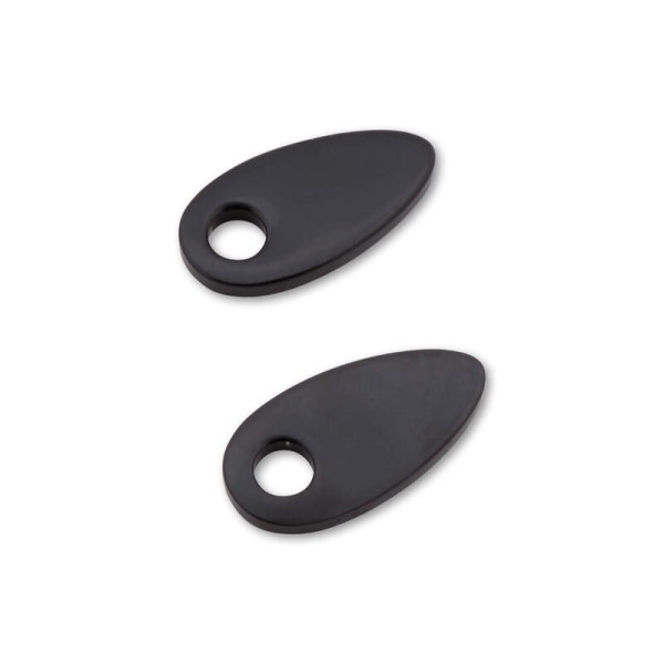HIGHSIDER smart mounting plates Indy Spacer Black aluminum