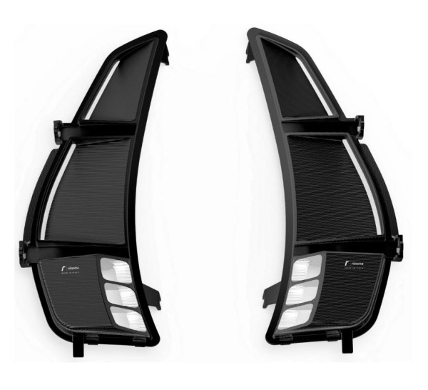 Ventilation grille RIZOMA luggage compartment for Vespa GTS/GTS Super/GTV 125-300cc (`23-), black