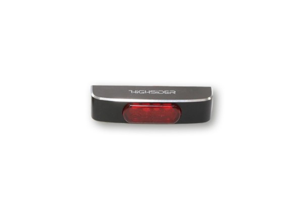 HIGHSIDER pro Conero T2 LED rear light black/red E-approved (1pc)