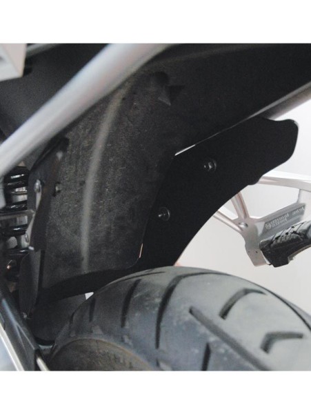 Rear mudflaps for BMW R 1200 GS LC /Adventure LC, black