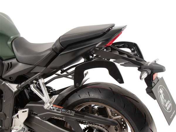 C-Bow side carrier black for Honda CB 650 R / E-Clutch (24-) Hepco & Becker
