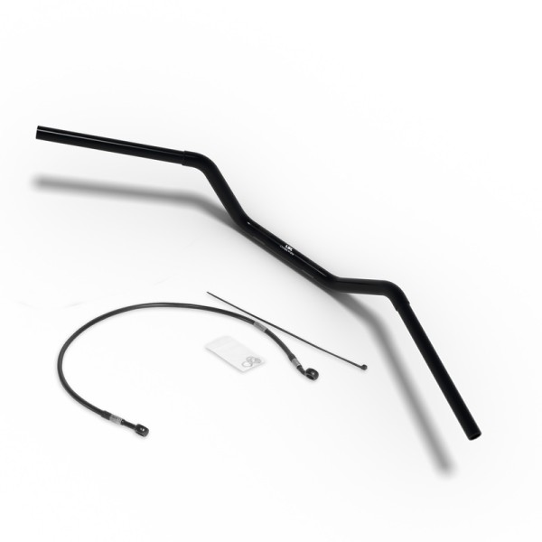 HIGHSIDER pro Flat Track L14 handlebar kit 1 inch, With brake line, For HD