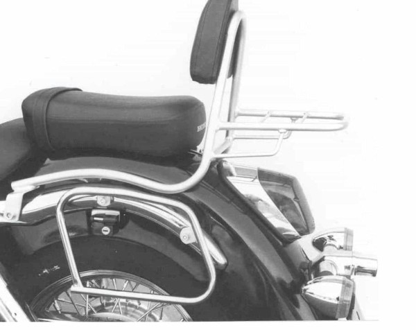 Sissybar with luggage rack chrome for Honda VT 750 C2 (97-03) Hepco & Becker