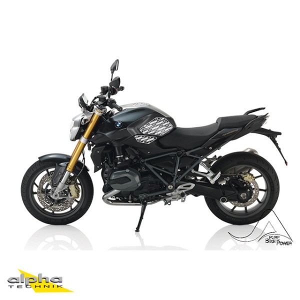 Stompgrip black Volcano for BMW R1200R (15-18)