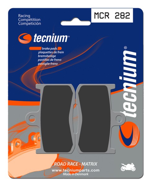 Tecnium Racing sintered metal carbon brake pads - MCR282