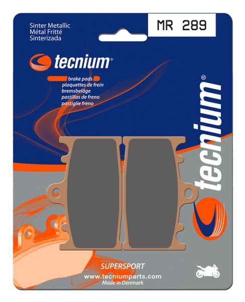 Tecnium Street Performance sintered metal brake pads - MR289
