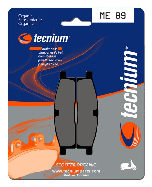 Tecnium Scooter Organic Brake Pads - ME89