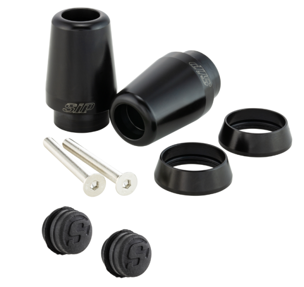 Handlebar end weights for Vespa GTS/GTS Super/GTV/GT 60/GT/GT L 125-300cc, black