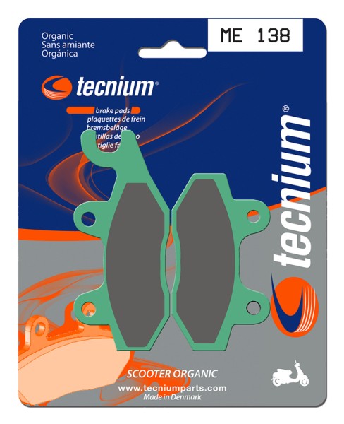 Tecnium Scooter Organic Brake Pads - ME138