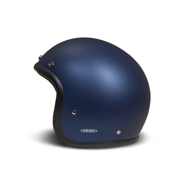 DMD Retro Jet Helmet, Blue, Matte, Matte Deep Blue, Fiberglass, ECE 22.06