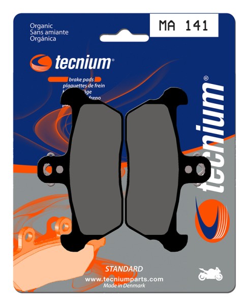 Tecnium Street Organic Brake Pads - MA141