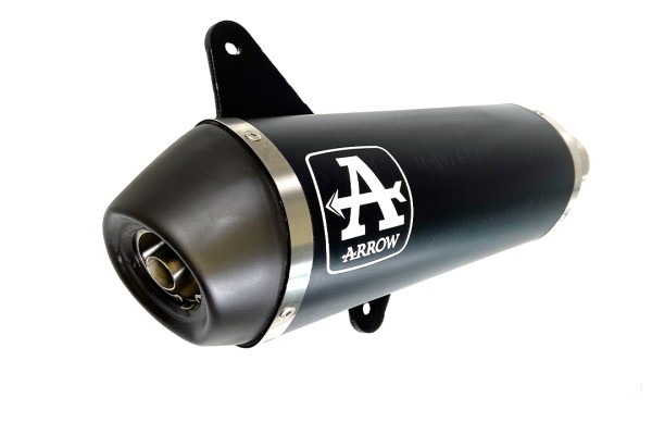 ARROW Auspuff DARK URBAN für Piaggio Vespa GTS300 Modelljahr 2021- , GTV300 2023-