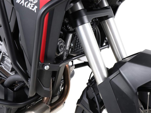 Stiffening bar black for H&B tank protection bar for Honda CRF 1100 Africa Twin (20-23)