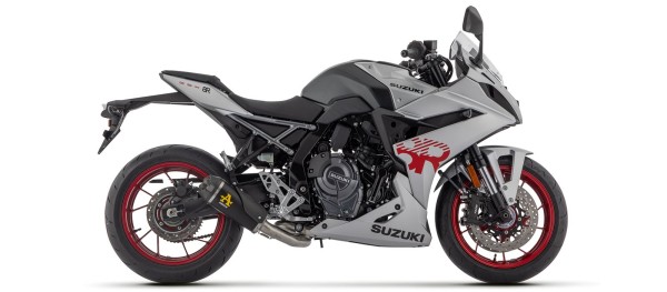 ARROW Auspuff WORKS DARK für Suzuki GSX-8S 2023- GSX-8R 2024-