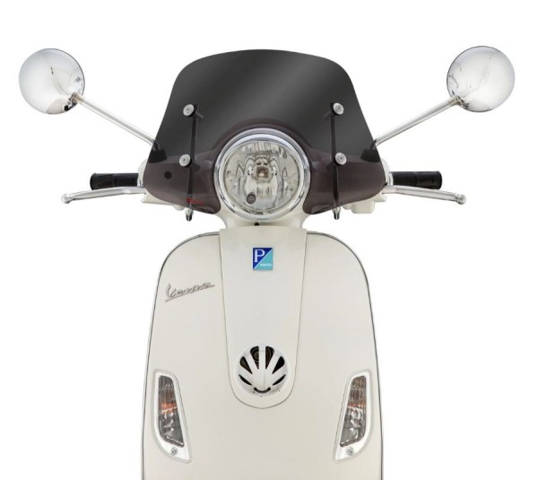 Flyscreen ERMAX Piccolo for Vespa LX 50-150cc, tinted