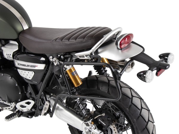 Side case carrier fixed left black for Triumph Scrambler 1200 XE (24- ) Hepco & Becker