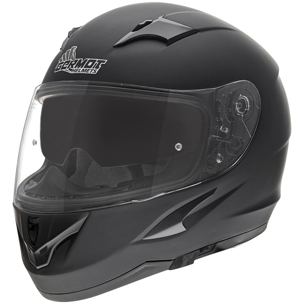 Germot full-face helmet GM 306, matt black