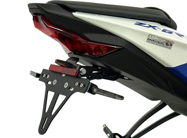 License plate holder for Kawasaki Ninja ZX-6R (24-)