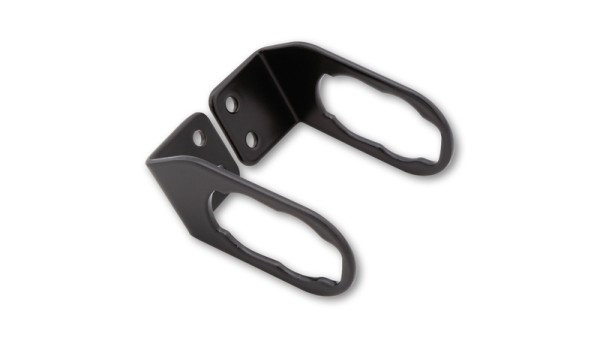 HIGHSIDER pro turn signal adapter black For original turn signals, For Kawasaki, For license plate holder (pair)