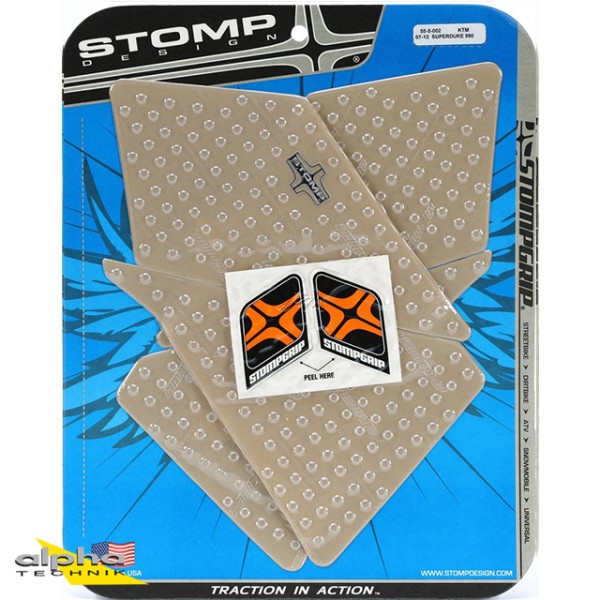 Stompgrip klar, Volcano, für KTM 990 Super Duke, 2007-2013