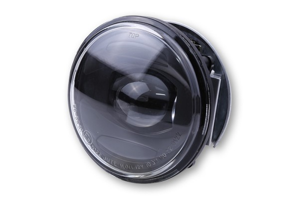 HIGHSIDER smart 4 inch headlight insert LED black low beam, E-approved (1pc)