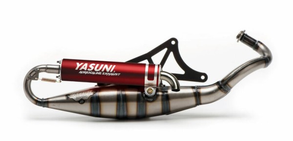 Yasuni Scooter R Complete Exhaust - Aluminum