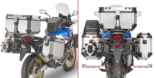 Side case carrier for Honda CRF1000L Africa Twin (Bj.18-) Givi
