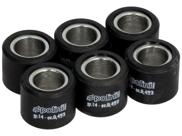 Polini variator pulley set, 20x17 mm, 14,0 g, piece: 6