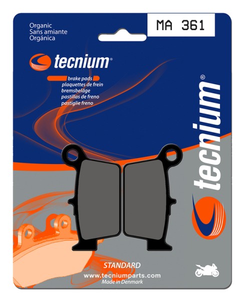 Tecnium Street Organic Brake Pads - MA361
