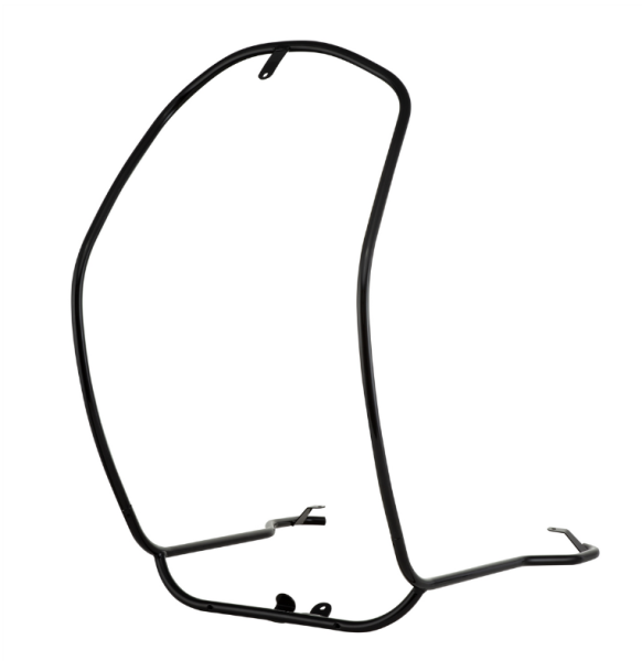 Crash bar leg shield for Vespa Primavera /Sprint 50-150cc, black glossy