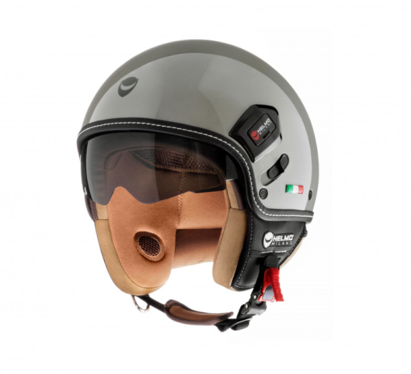 Helmo Milano Demi Jet, Puro Premium, gray, glossy