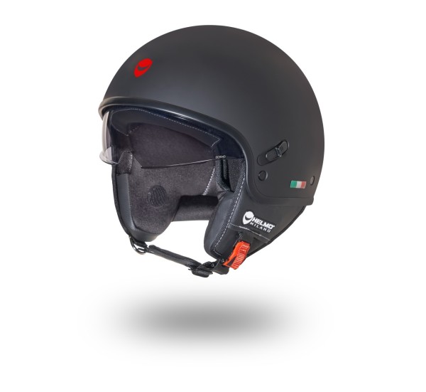 Helmo Milano Demi Jet Puro Slider black matt