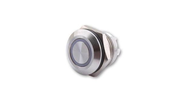 HIGHSIDER pro push-button With LED illuminated ring In various colors (M12) (1pc)
