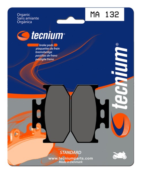Tecnium Street Organic Brake Pads - MA132