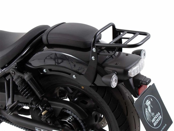 Tubular luggage rack black for Honda CMX 500 Rebel (17-) Hepco & Becker
