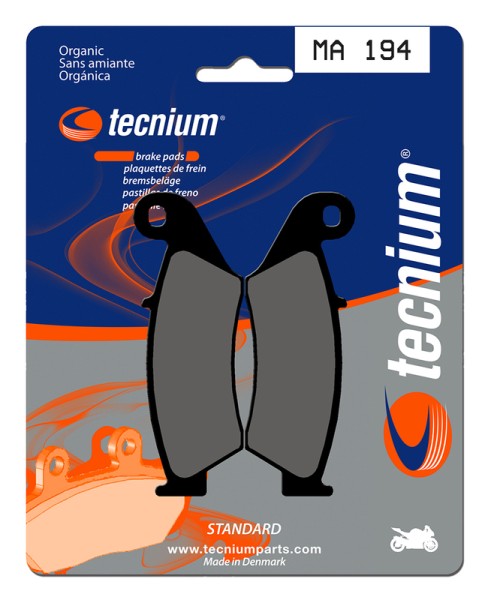Tecnium Street Organic Brake Pads - MA194
