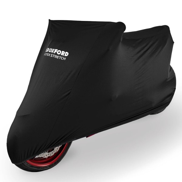 Oxford Indoor Cover Protex Stretch Black - Motorcycle / Scooter - XL